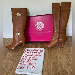 Beautiful women’s Vince Camuto heel boots for sale! Brand new, great quality!